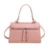 2025 Spring and Summer New Fashion Temperament Simple Style Portable Small Square Bag Korean Version Women's Commuting Advanced Sense Messenger Bag