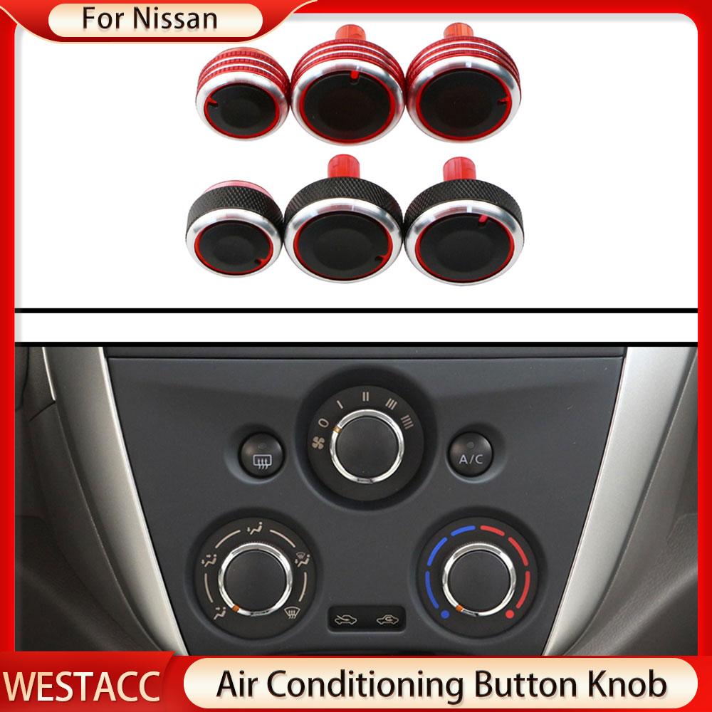 Автомобильная ручка переменного тока для Nissan Almera Sunny March Versa Cube Micra Versa Note, ручка переключателя управления подогревом кондиционера