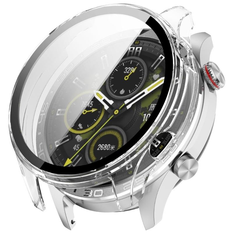 Чехол со встроенной защитной пленкой и рамкой для Smart-часов Watch 5 Professional, крышка из закаленного стекла PC