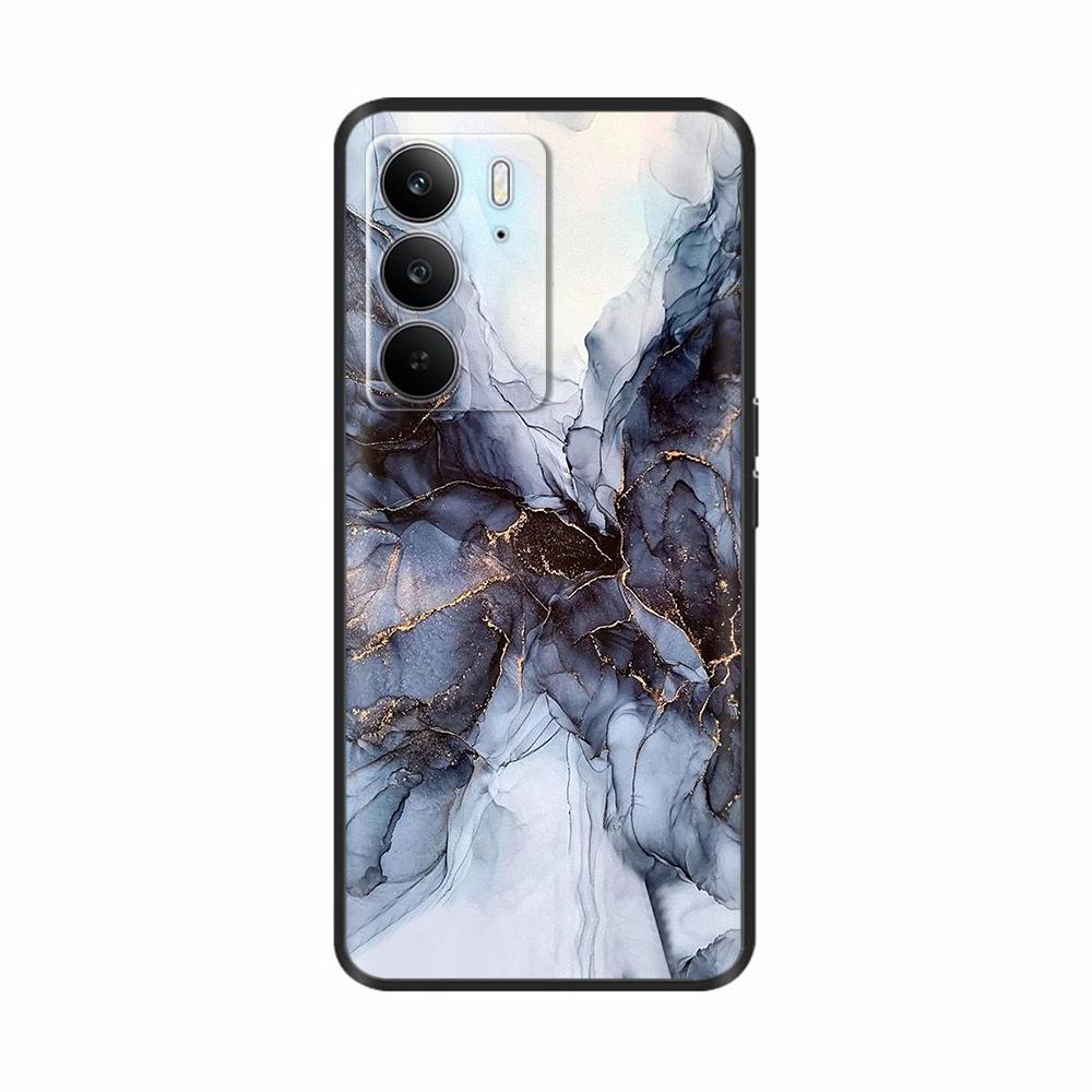 Для Realme 14x 5G Чехол Модный Цветок Мультфильм Мягкий Силикон Задняя Крышка Для Oppo Realme 14x 5G 14 X Чехлы Для Телефона Защитные Fundas