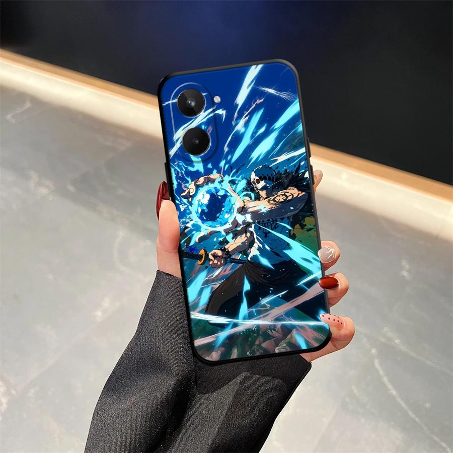 Чехол для телефона для Realme GT Master Neo2 12 14 11 Pro C25 P3 Ultra C21 C15 C12 C33 C35 C53 C55 Nazro 50 50i One Piece Зоро