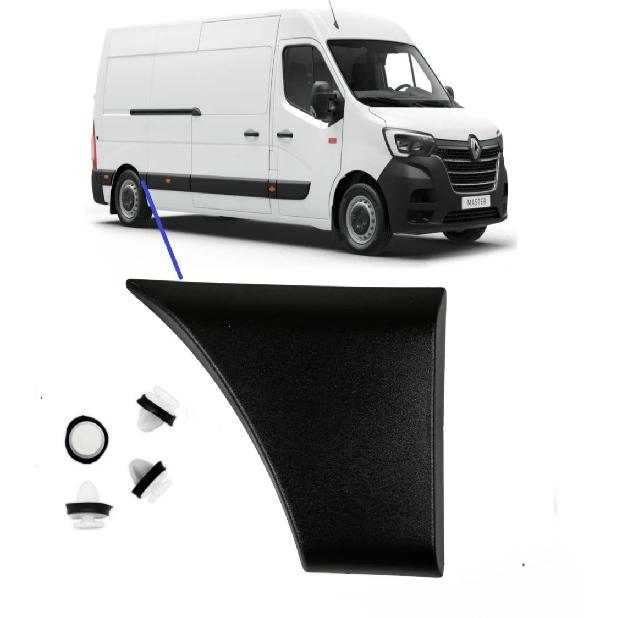 Левая правая молдинг-полоса задняя накладка для Vauxhall Movano B Renault Master Mk3 Автоаксессуары 768F20004R
