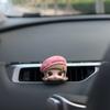2026 New Tesla Premium Car Air Freshener for Air Conditioning Vent, Niche Cartoon Aroma Diffuser Gypsum