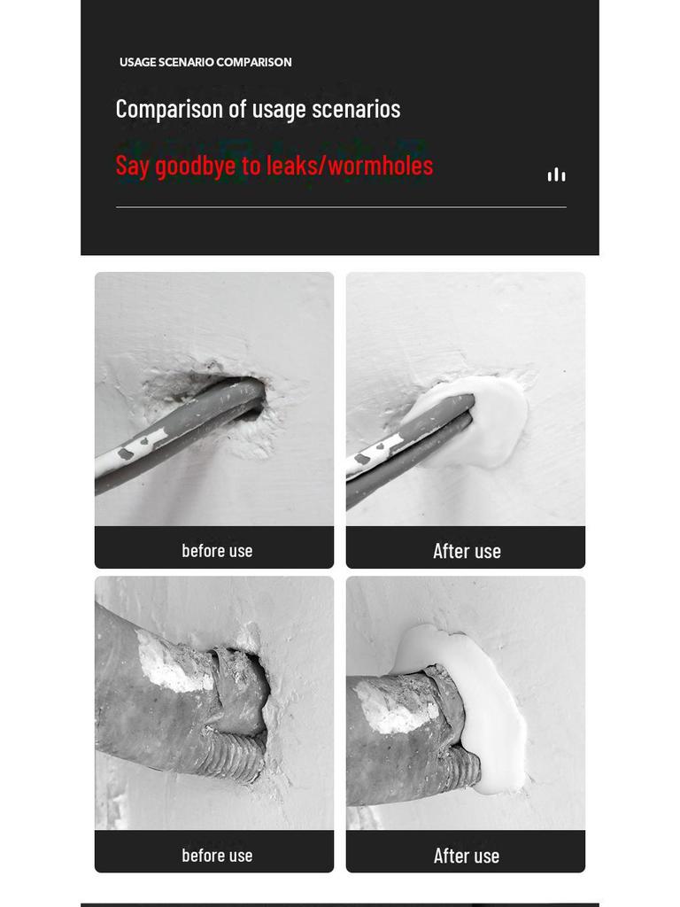 Грязь для герметизации утечек в кондиционерах и канализации Green Forest