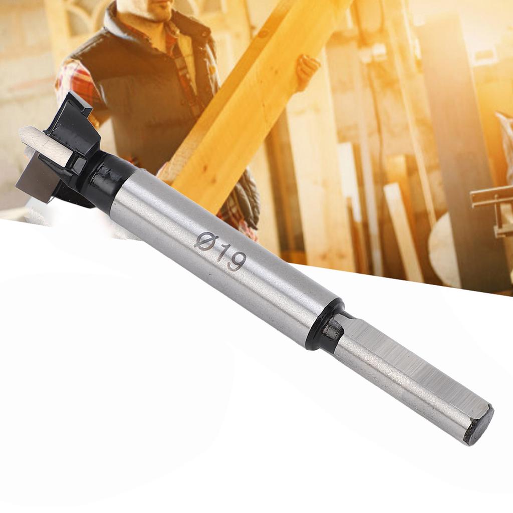 19mm Woodworking Boring Drill Bit Wood Stone Hole Saw Steel Cutter Drill Bit