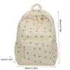 Embroidery Students School Bag Korean Style Floral Shoulder Bag Floral Backpack  Rucksacks Teenager