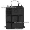 Tactical Car Seat Back Camouflage Storage Bag with Eight Pockets