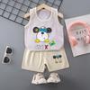 Children's Cotton Vest Set Summer Leisure Set for Boys and Girls