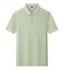 Solid Color T-Shirt Summer Women's and Men's Lapel Short Sleeve YG-258/256