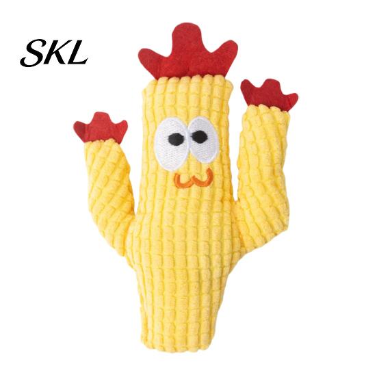 Stuffed Cactus Toy Catnip Cat Toy, Chew Soft Adult Plush Kitten Kicker for Indoor Cats Biting Kicking Durable