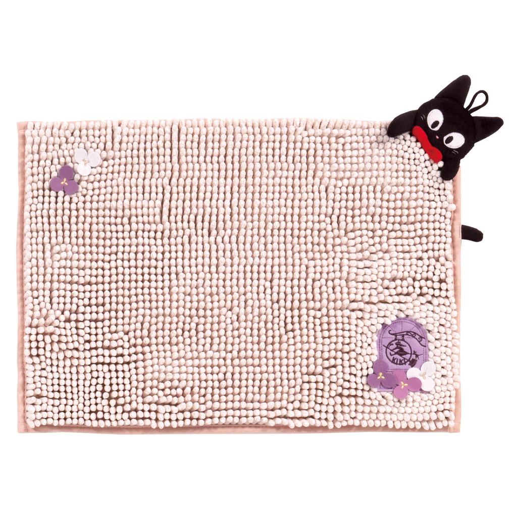 Пушистый коврик для ванной Jiji от Senko Delivery Service, 35 x 50 см, розовый, впитывающий воду, быстросохнущий, из микрофибры 65721 Kiki's, прибл.