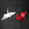 Stage Illusion Magic Trick Paper Crane Close Up Paper Crane Props Origami Crane Magic  Children Toy