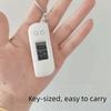 Portable Digital Electronic Clock LED Display Digital Pocket Clock  Backpack Accessory