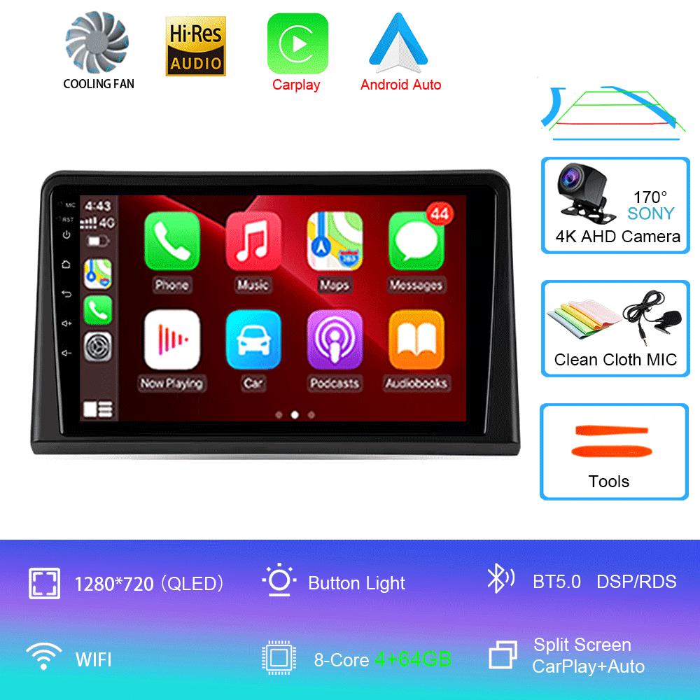 Автомобильное радио Android 14 для Hyundai Sonata 7 LF 2017 2018 2019 Carplay Auto GPS DSP Видео Головное устройство 2 Din Навигация Стерео Плеер