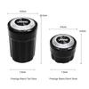 Car Ashtray Texture Ceramic Smokeless With LED Light Ashtray Auto Accessoires For Jeep Renegade Wagoneer Avenger Recon Wrangler MWGHF1