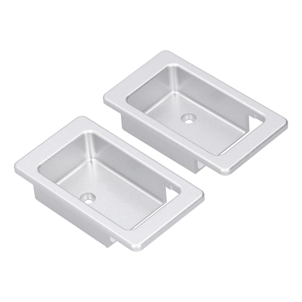 2Pcs Inner Door Handle Bowl Pull Aluminium Alloy Replacement Fit for Land Rover Defender 2004‑2018