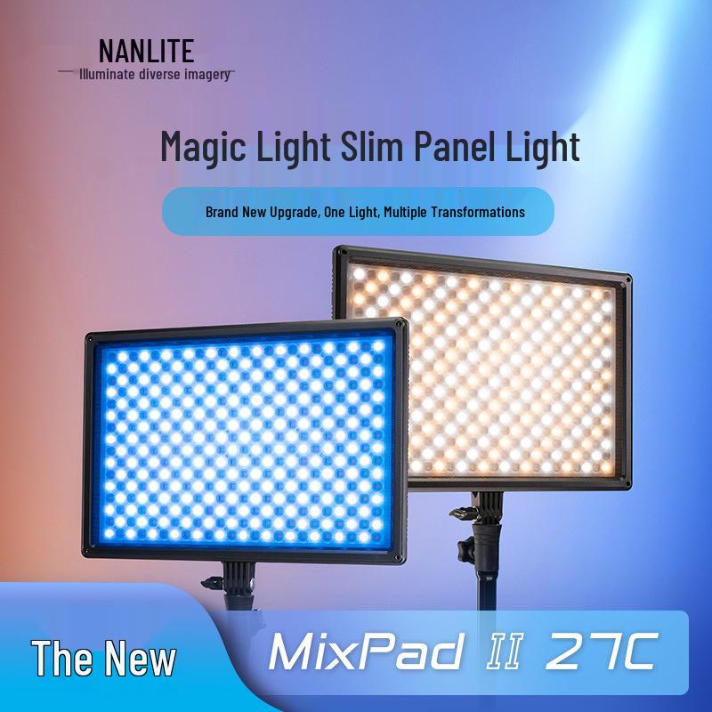 Nanlite MixPad II 27C Регулируемый RGB LED Настольная заполняющая лампа