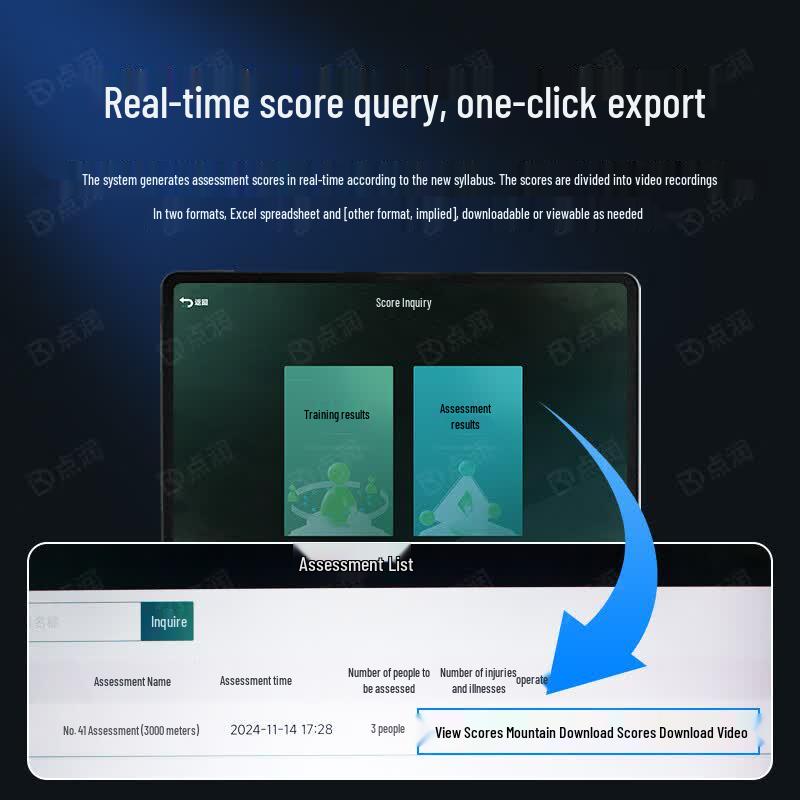 Dianrun AI Smart Physical Fitness Assessment System