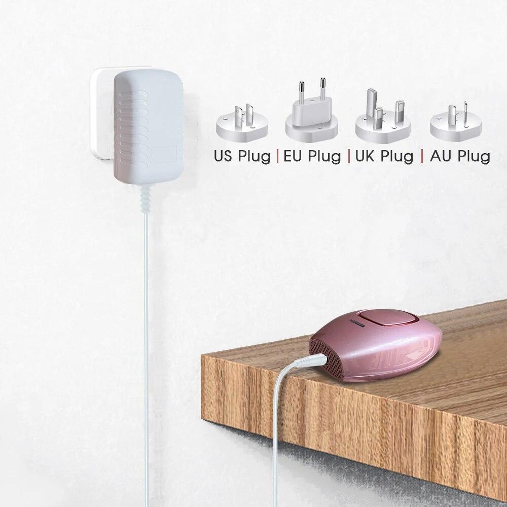 Бикини для тела IPL 500 000 импульсов вспышки, постоянный лазерный эпилятор, безболезненный для женщин, устройства для удаления волос для домашнего использования