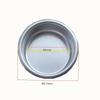F26C Pack of 30 Candle Tins Jar Cups for DIY Candle Making Aluminum Round Containers Tealight Bases for Creative Projects