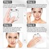 Массажер для лица EMS Машина для подтяжки лица Микротоковый ролик Подтяжка кожи Омоложение Красота для лица Зарядка Антивозрастной