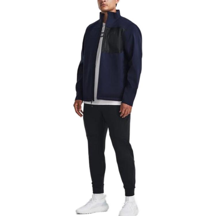 Under Armour Куртка FW25 Мужская Темно-синяя 1371586-411