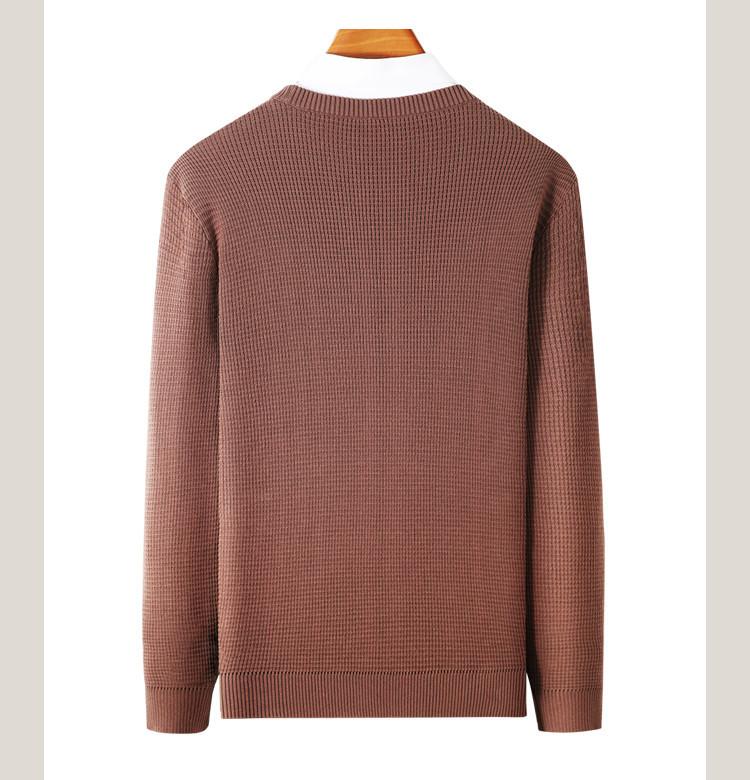 Men's 100% Long Staple Cotton Sweater