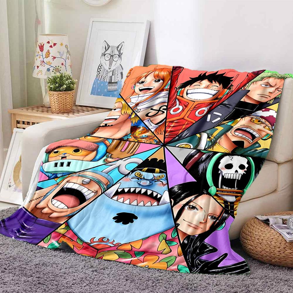 1 шт. Плед One Piece, Плед для дивана, кровати, путешествий, кемпинга, гостиной,