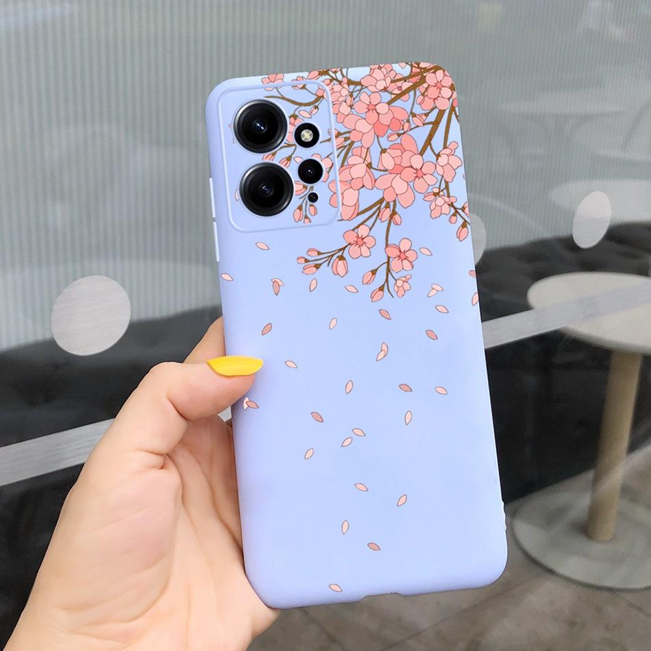 Чехол для Xiaomi Redmi Note 12 4G Note12 Pro Global Милый Подсолнух Конфетный Цвет Мягкий Силиконовый Чехол для Redmi Note 12 Pro 12Pro 5G