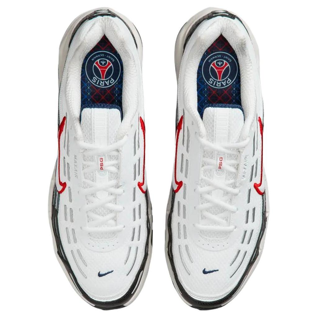Psg x Nike AIR MAX TL 2.5 Беговые кроссовки Мужские Белый Черный Красный IM5986-100