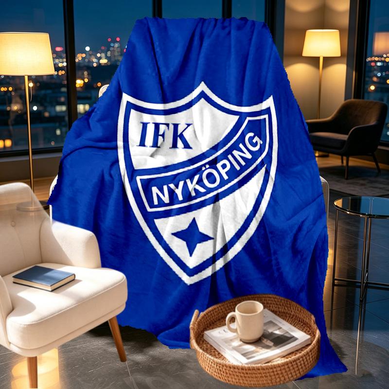 IFK Norrkoping Print Blanket - Soft & Comfortable, for Bedroom, Travel, Sofa, Home Decoration - Birthday Christmas Gift for Friend