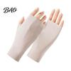 Lightweight UV Gloves Protection Gloves, Ultra Thin Fingerless Sun Ice Silk Cooling Summer for Women Driving Commuting UPF50