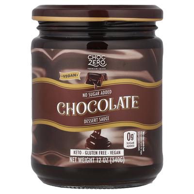 ChocZero Соус десертный, Шоколадный, 340 г (12oz)