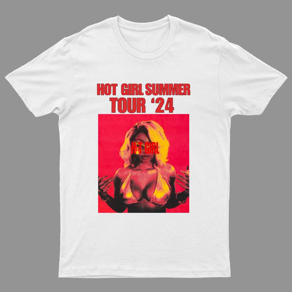 Hot Girl Summer Tour 2024 Megan Print T-Shirt