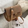 Luxury Designer Brand Handbags Women Shoulder Bag Trendy Chic Crossbody Bags Versatile Frosted Fabric Ladies Shopping Purses