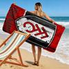 Custom Fulham  Print Beach Towel, Large Soft Quick Dry Towel for Beach Camping Swimming