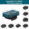 Для Makita DeWalt Milwaukee 18V Литиевая Батарея Блок Питания Инвертор DC 18V AC 220V USB TYPE-C Адаптер Батареи для Кемпинга на Открытом Воздухе