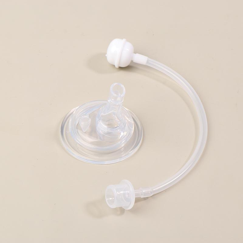 1Pc Soft Silicone Wide Mouth Sucking Nozzle Drinking Cup Straw Conversion Head For Baby Bottle Feeding Bottle Accessories