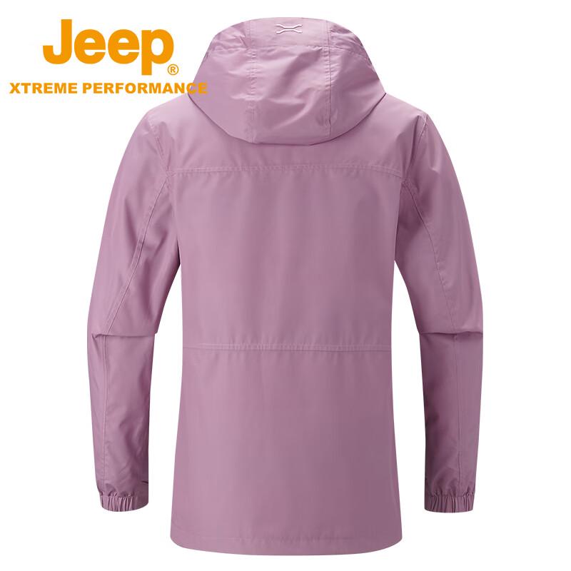 Jeep Женская ветро- и водонепроницаемая куртка 2-в-1 для активного отдыха