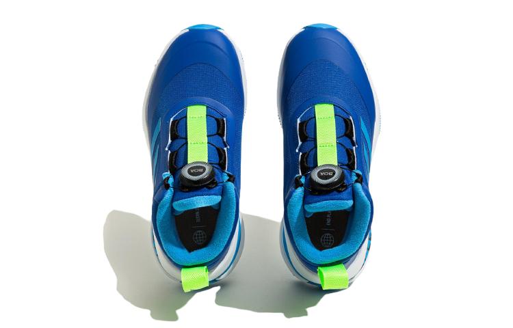 adidas Fortarun Boa Atr K Тканевые Повседневные Нескользящие Амортизирующие Устойчивые к истиранию Высокие Детские Беговые Кроссовки Синие GZ1808
