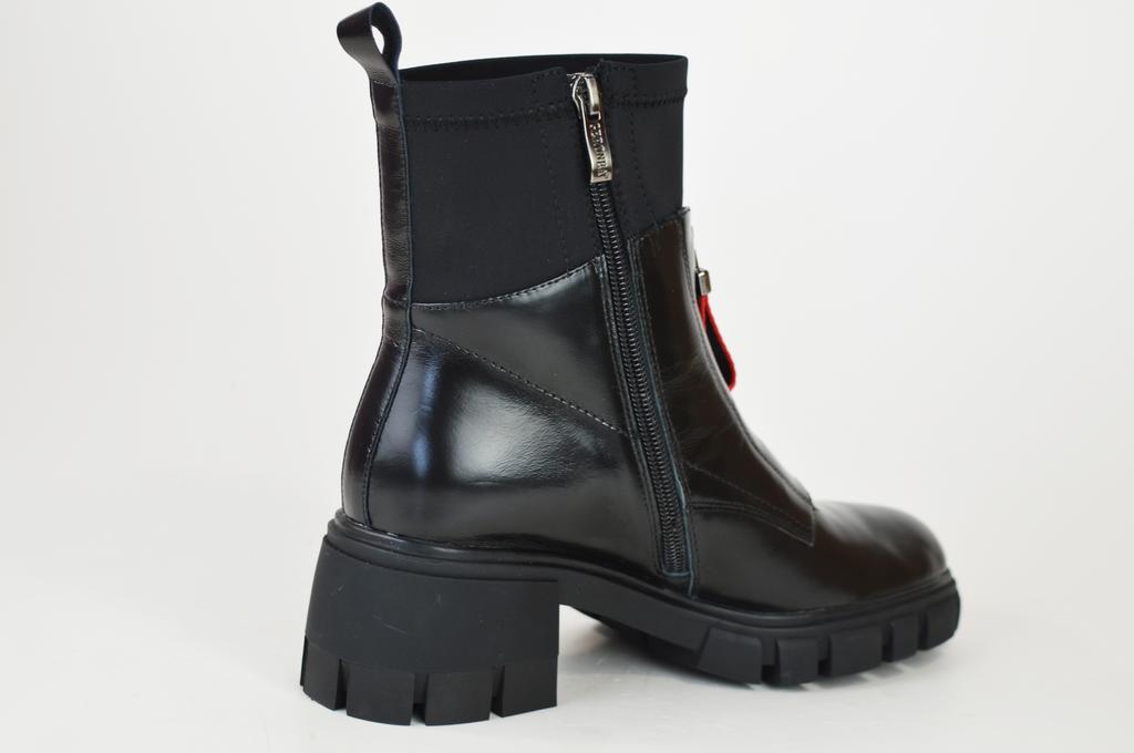 Boots Geronea 31218 36 Black Leather-oil Black Tsigayka