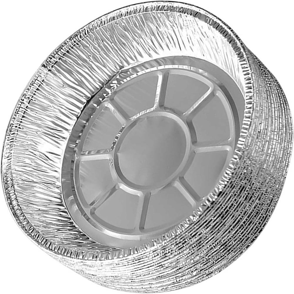 20PCS 6 Inch 7 Inch 8 Inch 9 Inch Baking Tray Aluminum Foil Air Fryer Cooking Container Pizza Bread