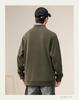 Men's Retro Half-Zip Hoodie: Trendy, Loose-Fit Stand Collar Pullover