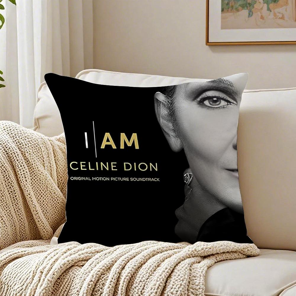 Singer CCelineS DDionS Cushion Cover Pillowcase Antidustmite living Room Sofa Decor Cushion Room
