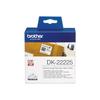 Papier Rouleau - Brother - DK-22225 - 3,8 cm x 30,5 m - Étiquettes continues - Compatible QL-1050