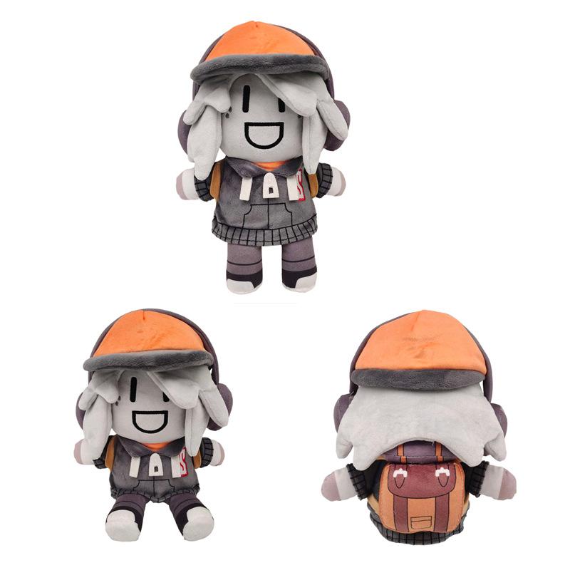 Новая плюшевая игрушка Builderfan, кукла, к мультфильму, милая, мягкая, строитель, плюшевые куклы, игрушка, игровая периферия, для ребенка, подарок на фестиваль, 25 см