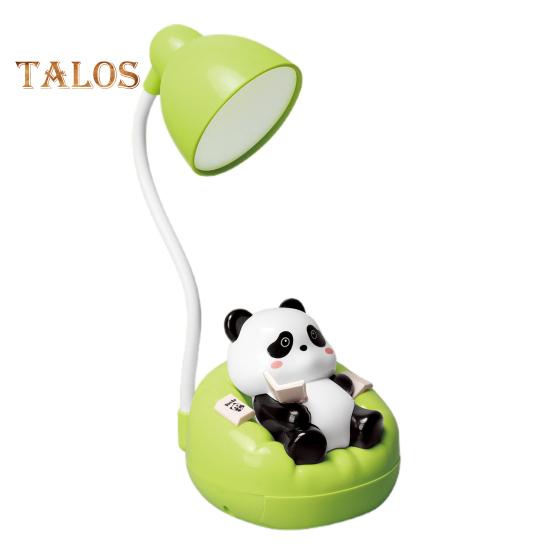 Светодиодная настольная лампа Panda Night Light с ящиком для чтения, регулируемая яркость, перезаряжаемая настольная лампа Panda для детской комнаты, спальни