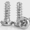 PT Galvanized Quenched Self-Tapping Screw with Round Head and Milling Tail M2M3M4M5