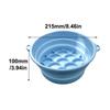 Silicone Face Ice Bath Bowl Built-in Ice Tray Skincare Washbasin  Household Care