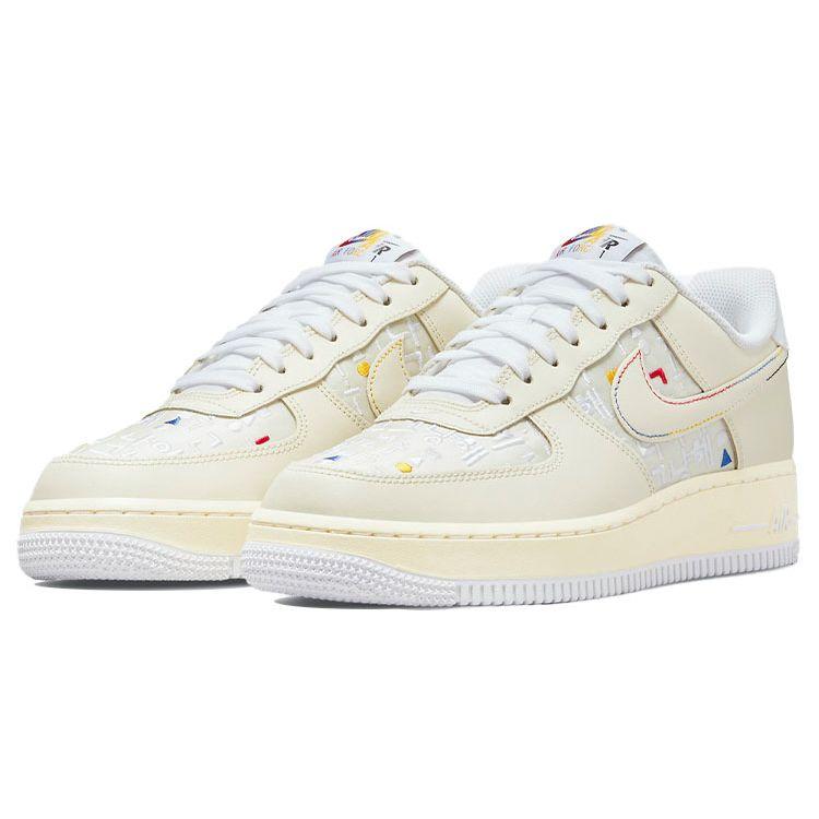 Nike Air Force 1 Low 07 LV8 Hangul Day Женские кроссовки Белый кашемир Университетский красный DO2701-715